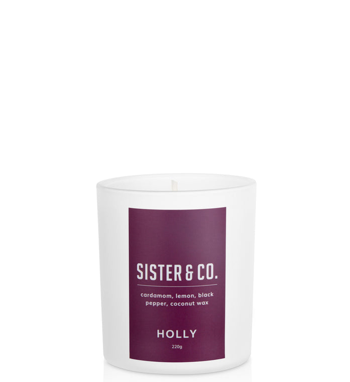 Holly Refillable Candle